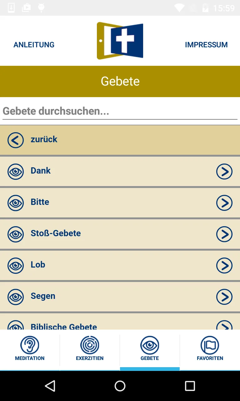 Gott offen | Indus Appstore | Screenshot