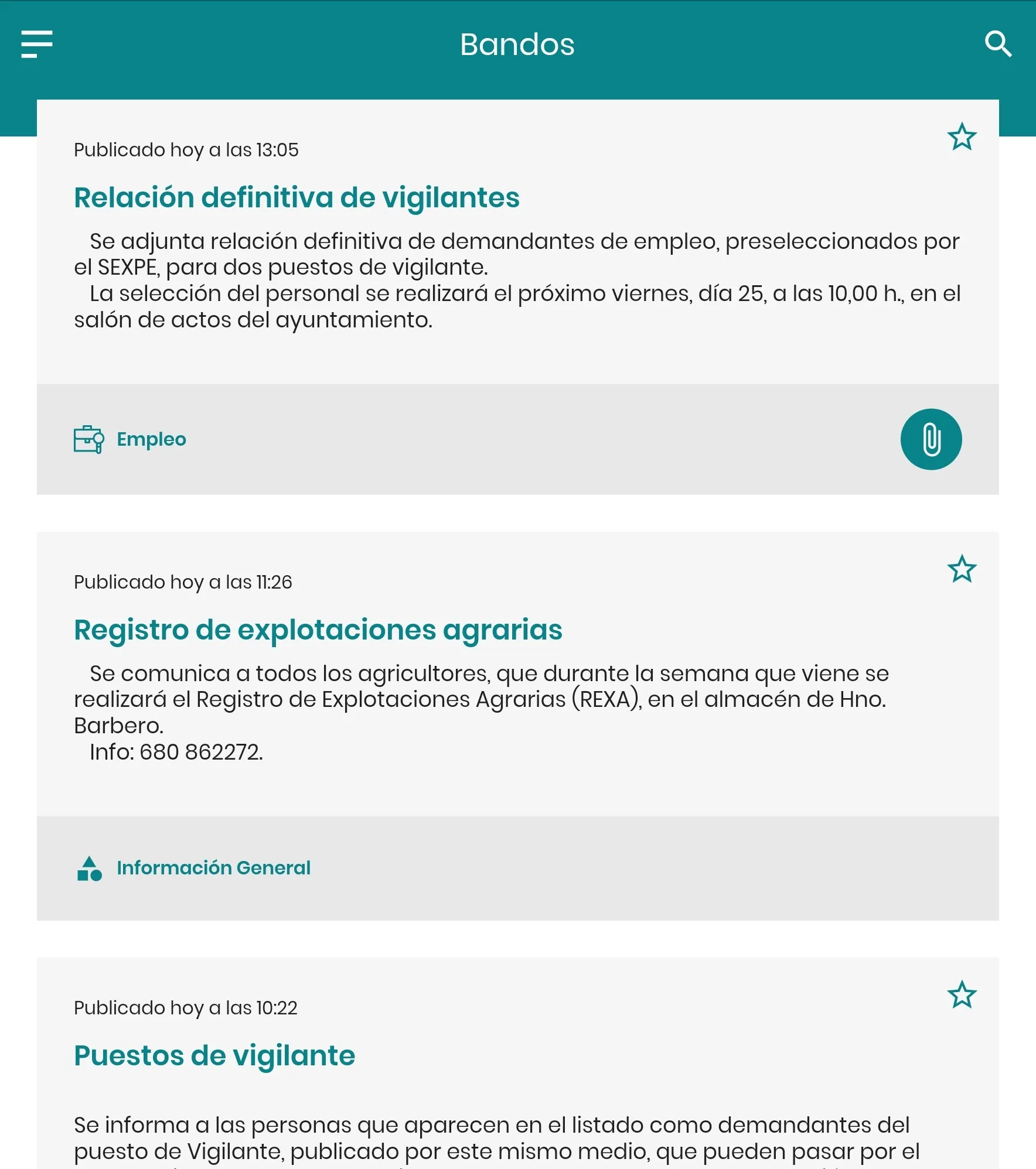 Jerte Informa | Indus Appstore | Screenshot