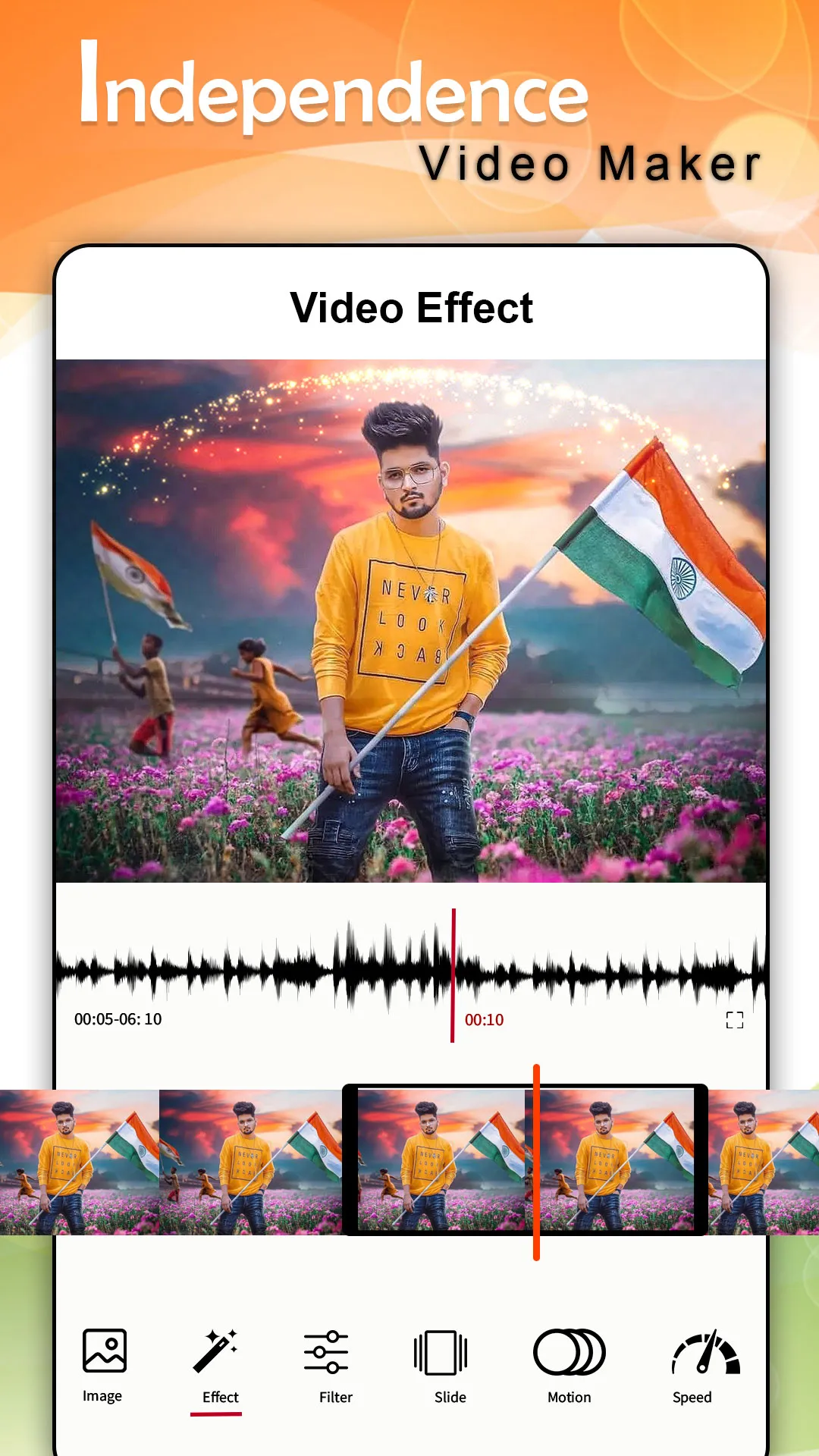 Independence Day Video Maker | Indus Appstore | Screenshot