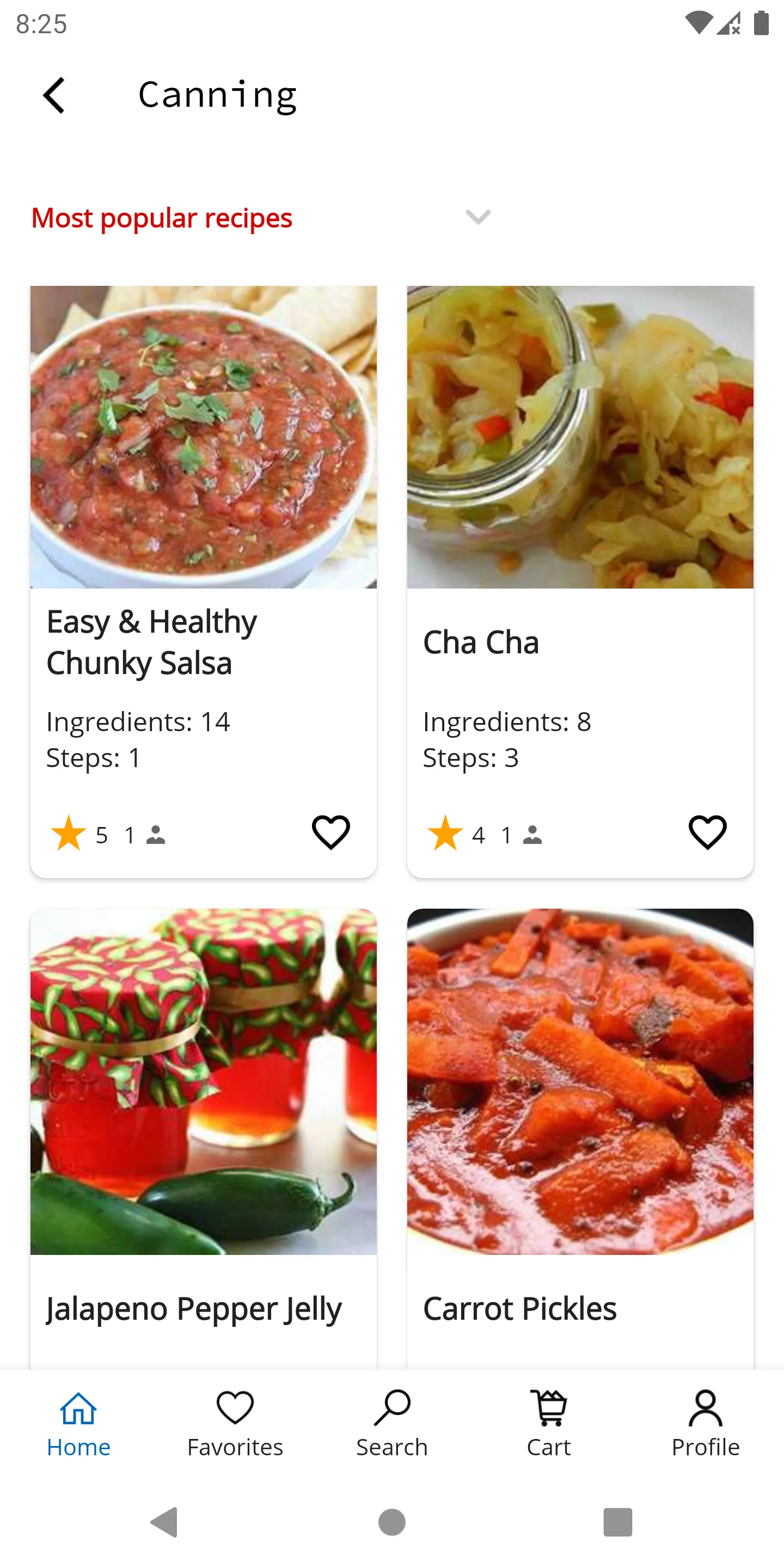 Canning Recipes | Indus Appstore | Screenshot