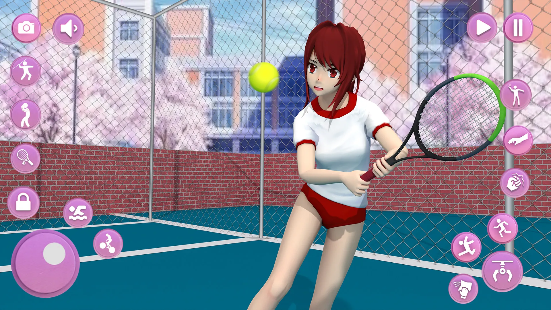 Anime School Girl Simulator 3D | Indus Appstore | Screenshot