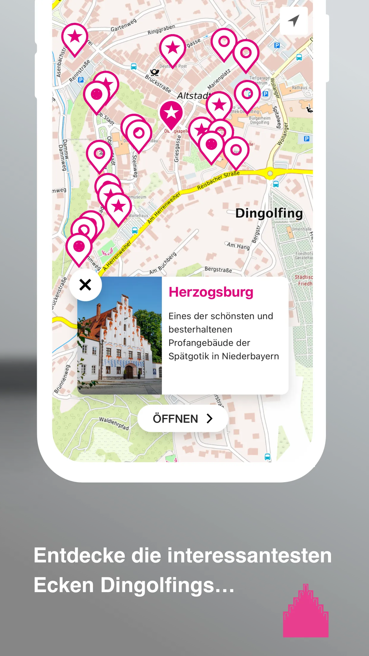 Dingolfing entdecken | Indus Appstore | Screenshot