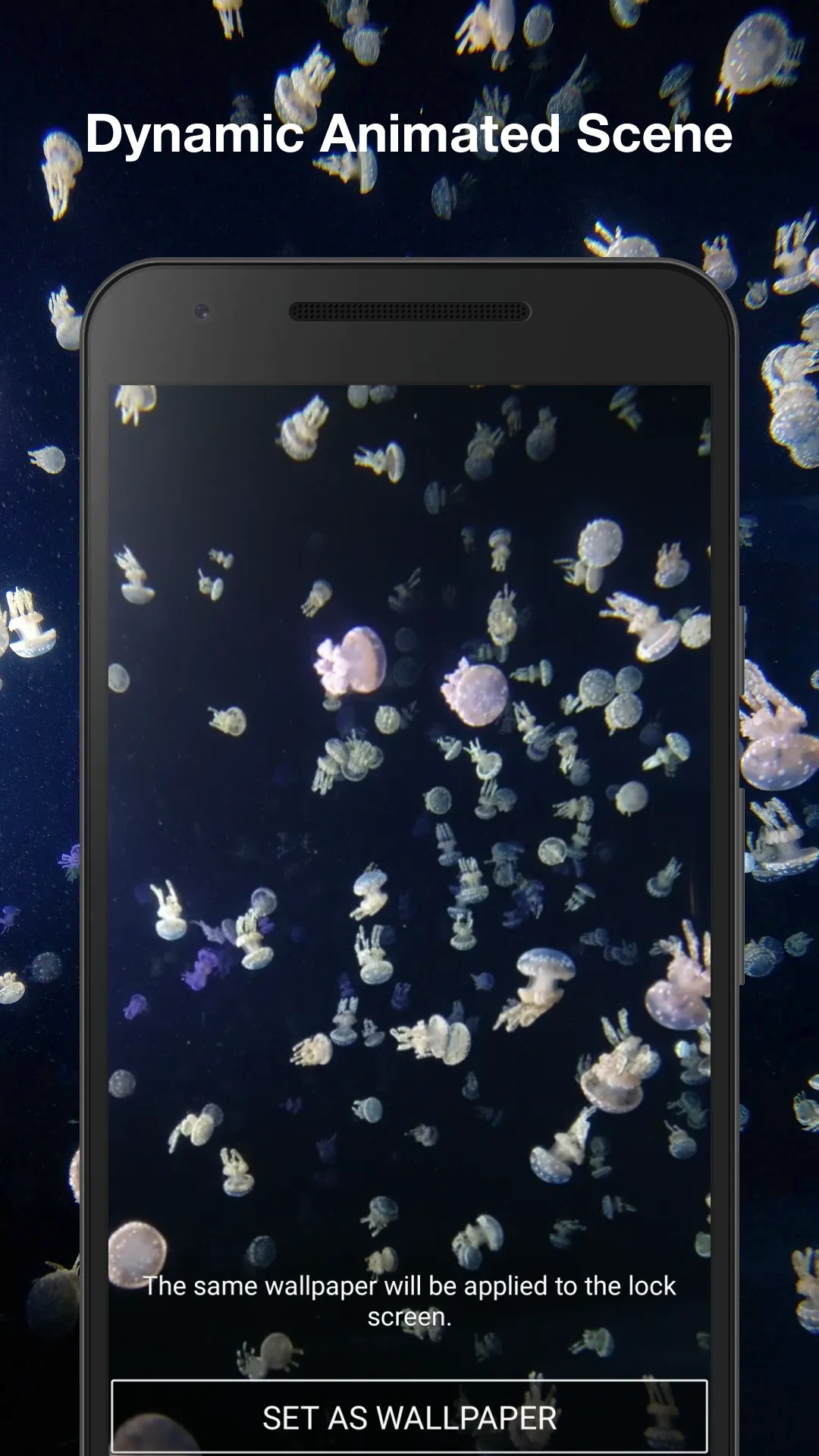 Jellyfishes 3d Live Wallpaper | Indus Appstore | Screenshot