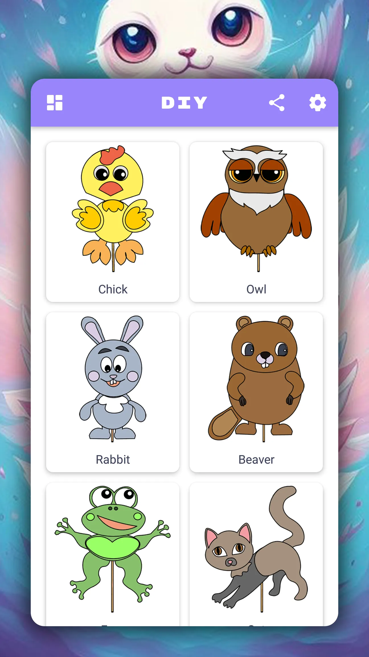 DIY paper animals | Indus Appstore | Screenshot