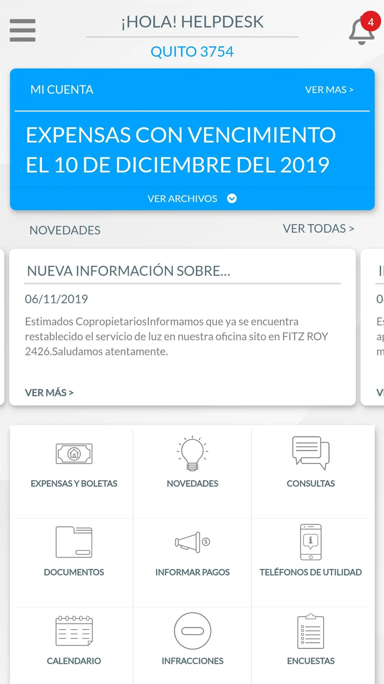 Administracion Graziadei | Indus Appstore | Screenshot