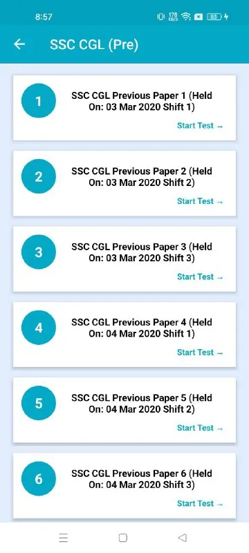 SSC GD Mock Tests | Book 2024 | Indus Appstore | Screenshot