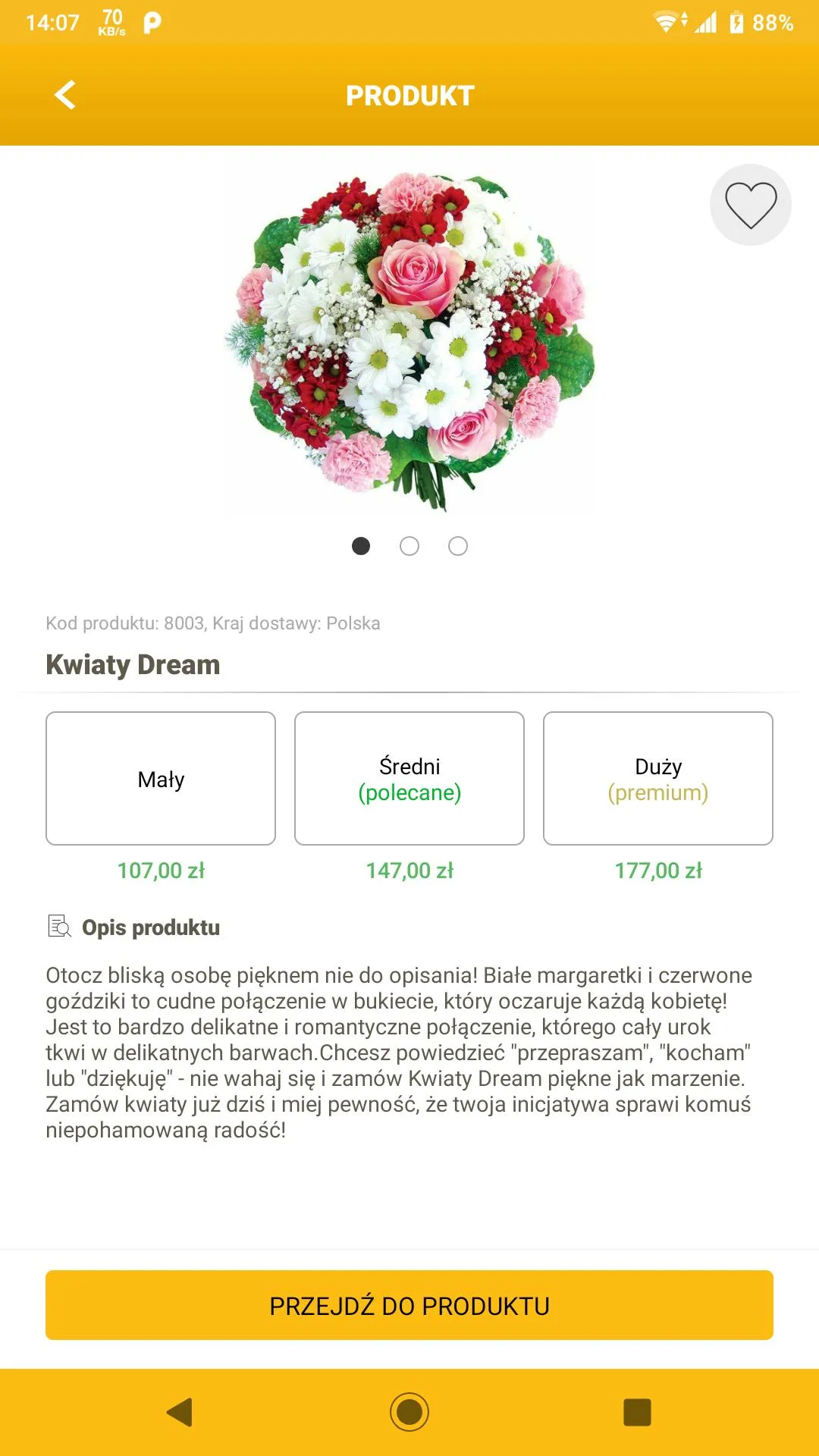 Poczta Kwiatowa® wyślij kwiaty | Indus Appstore | Screenshot