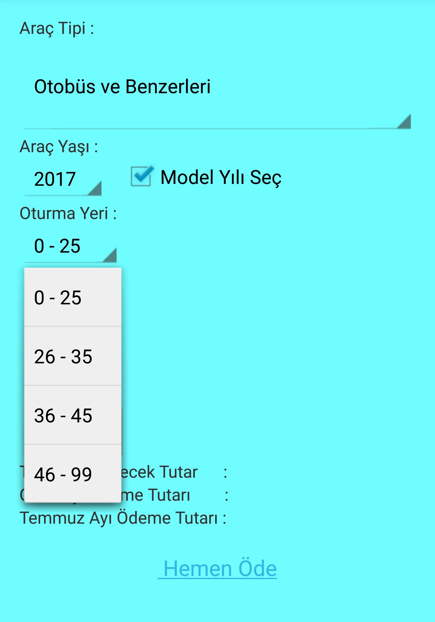 MTV Hesaplama 2024 | Indus Appstore | Screenshot