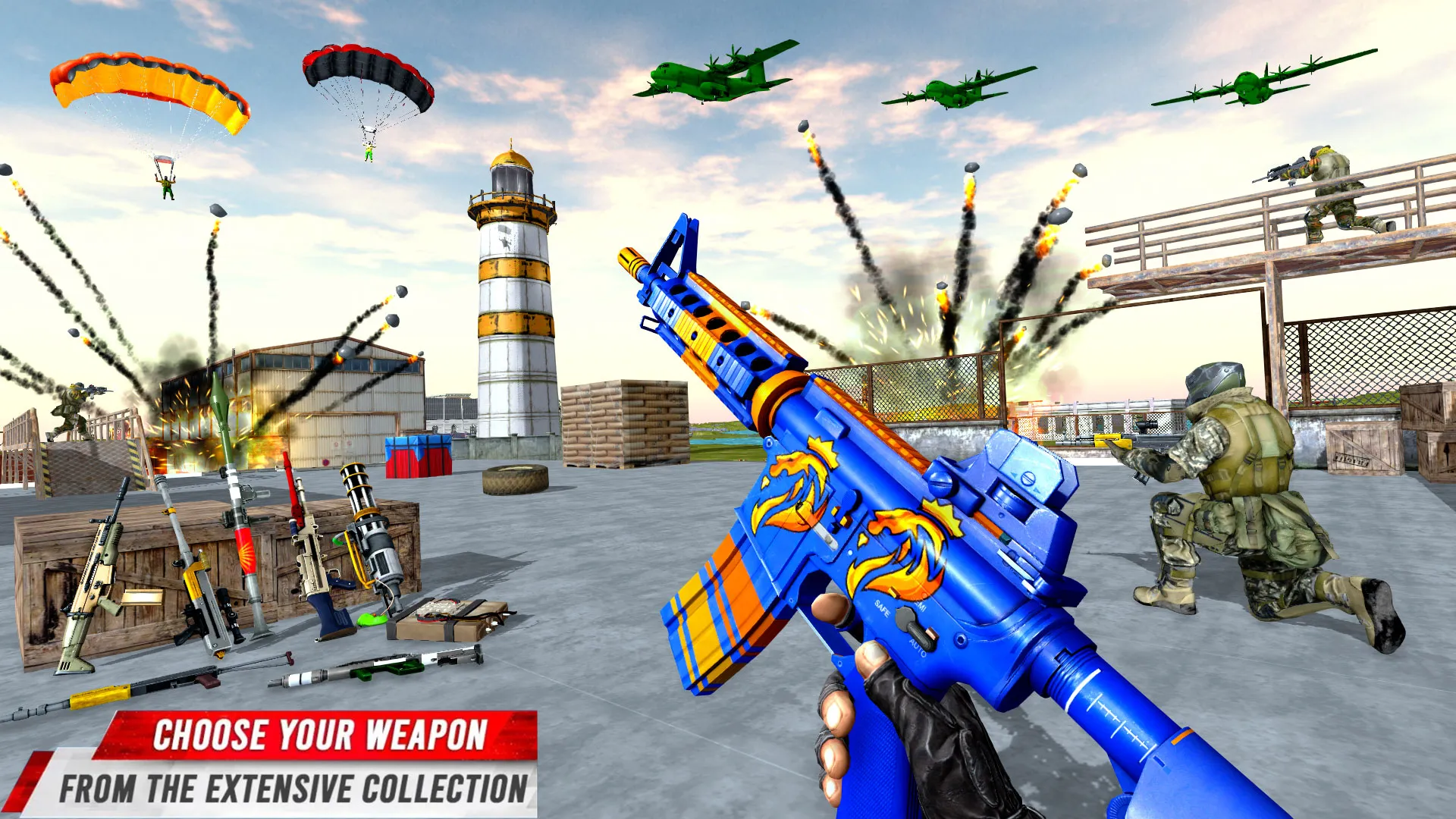 FPS Shooter:3D Gun Fire Games | Indus Appstore | Screenshot