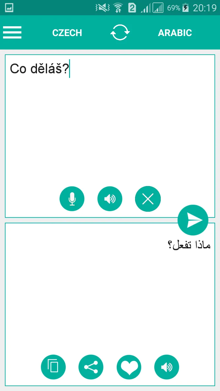 Czech Arabic Translator | Indus Appstore | Screenshot