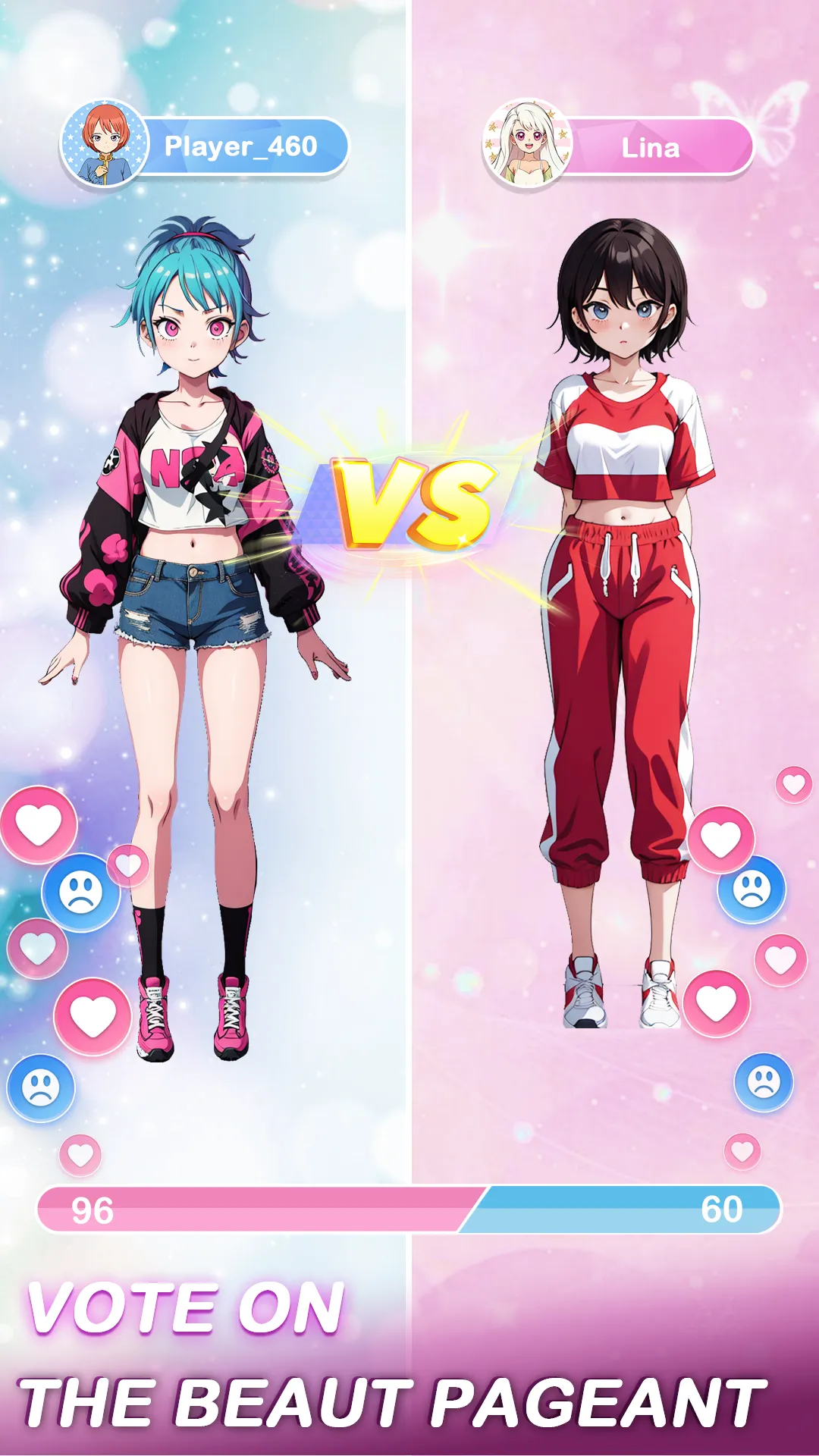 Anime Dress Up Games Moe Girls | Indus Appstore | Screenshot