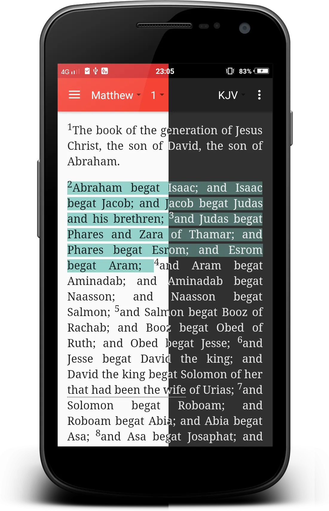 King James Bible Offline | Indus Appstore | Screenshot