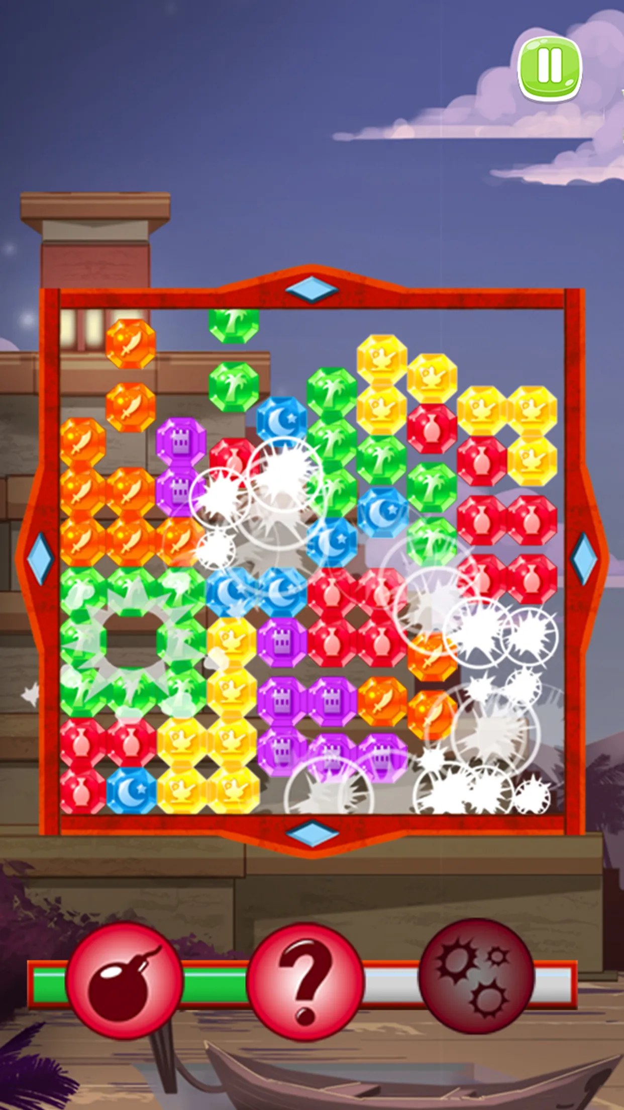 Pyramid Diamonds Challenge | Indus Appstore | Screenshot