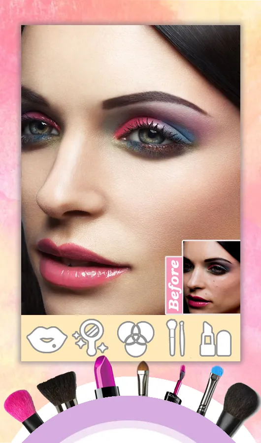 Makeup Magic Face Makeover Bea | Indus Appstore | Screenshot