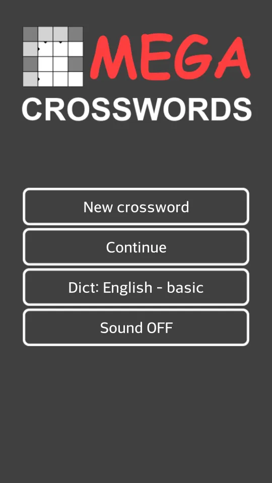 MEGA Crosswords | Indus Appstore | Screenshot