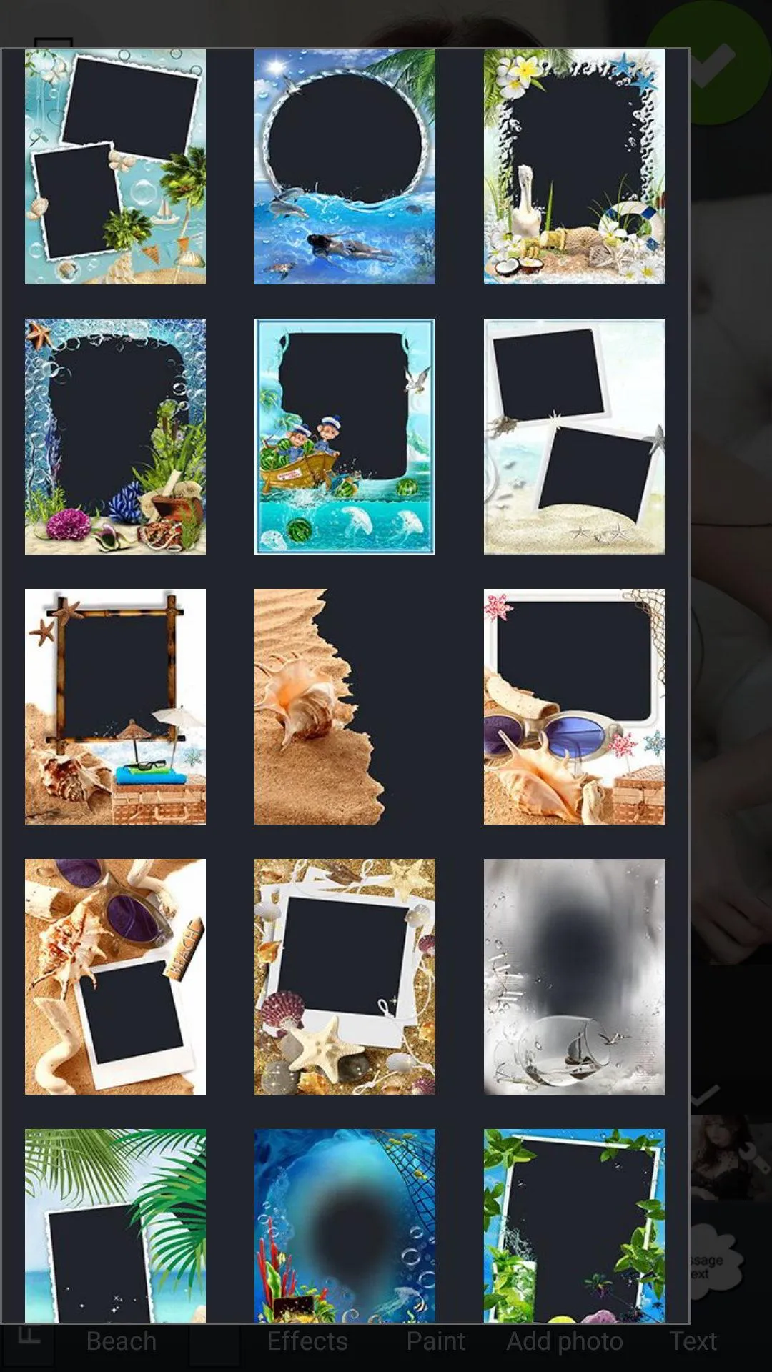 Sea Photo Frames | Indus Appstore | Screenshot