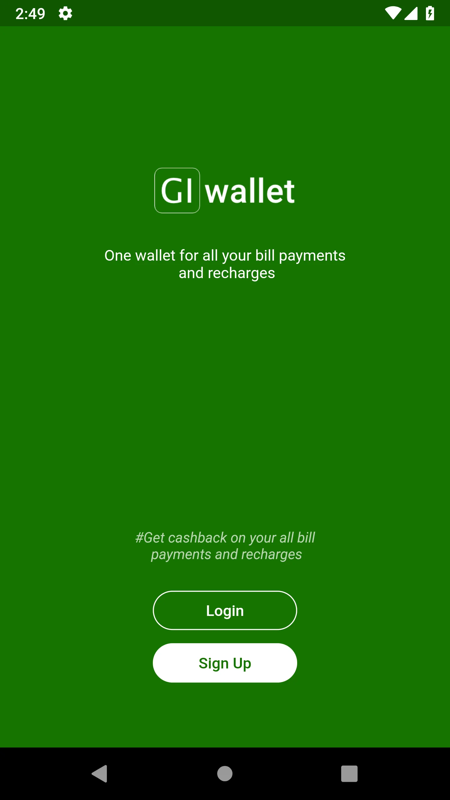 GIWALLET: Recharge & Payments | Indus Appstore | Screenshot