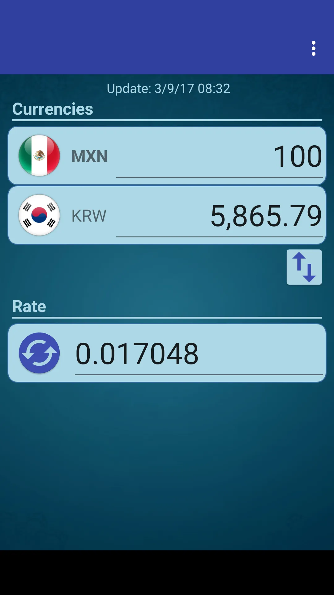 S Korea Won x Mexican Peso | Indus Appstore | Screenshot