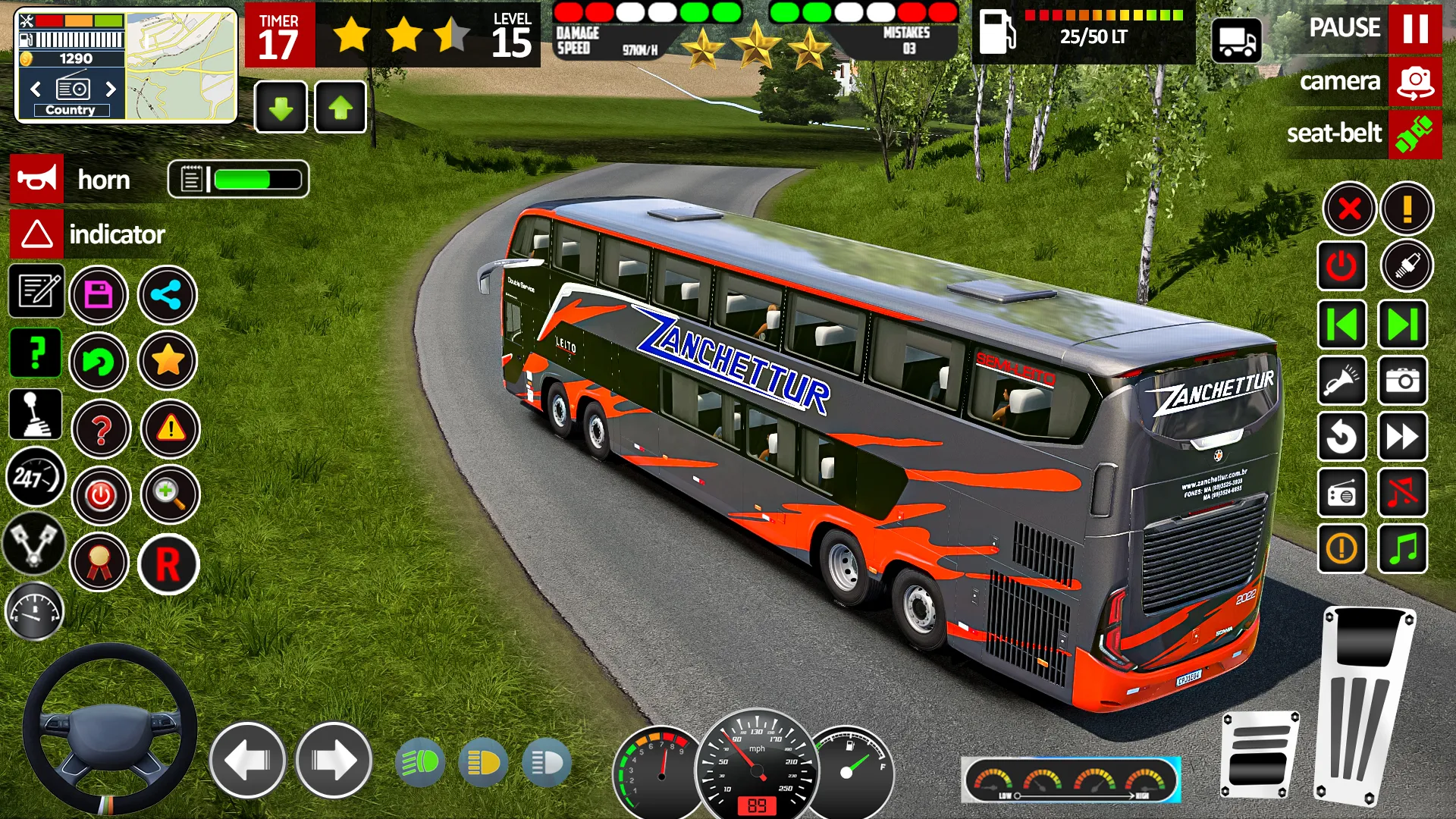 Offroad Bus Driving Bus Sim 3D | Indus Appstore | Screenshot