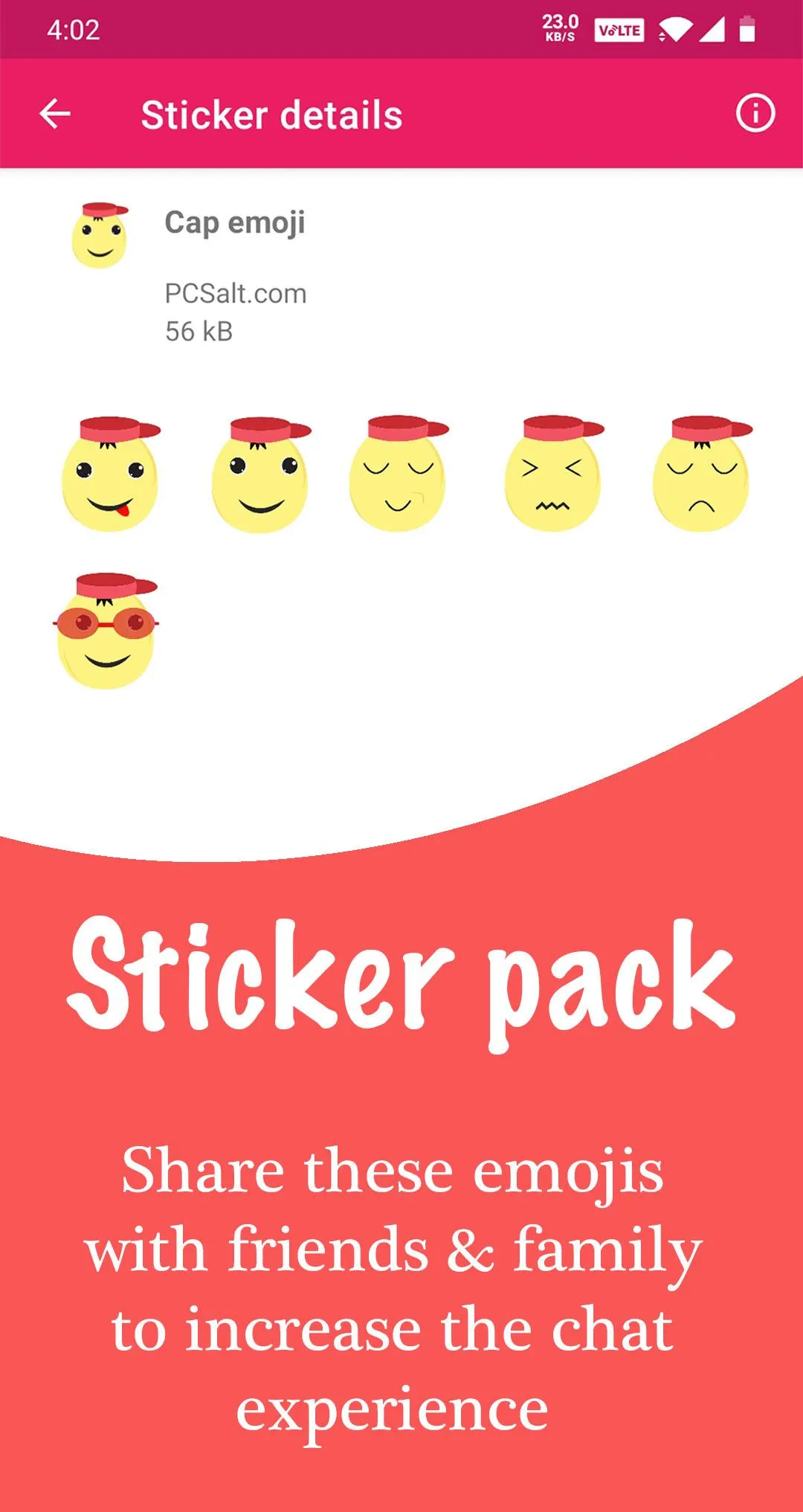 Amazing Stickers - WAStickerAp | Indus Appstore | Screenshot