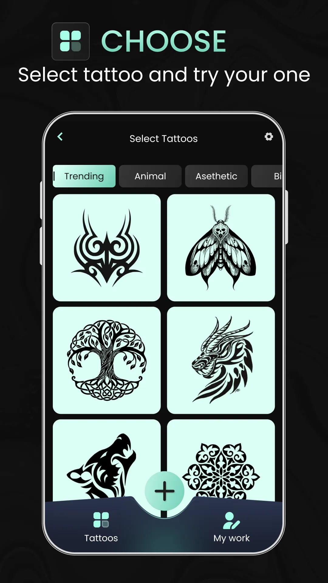 AR Tattoo Draw: Tattoo Fantasy | Indus Appstore | Screenshot