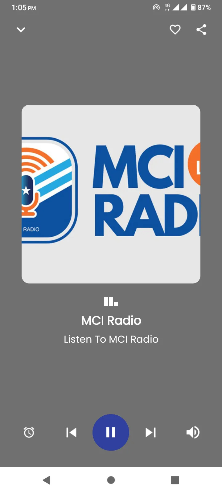 MCI  Radio | Indus Appstore | Screenshot