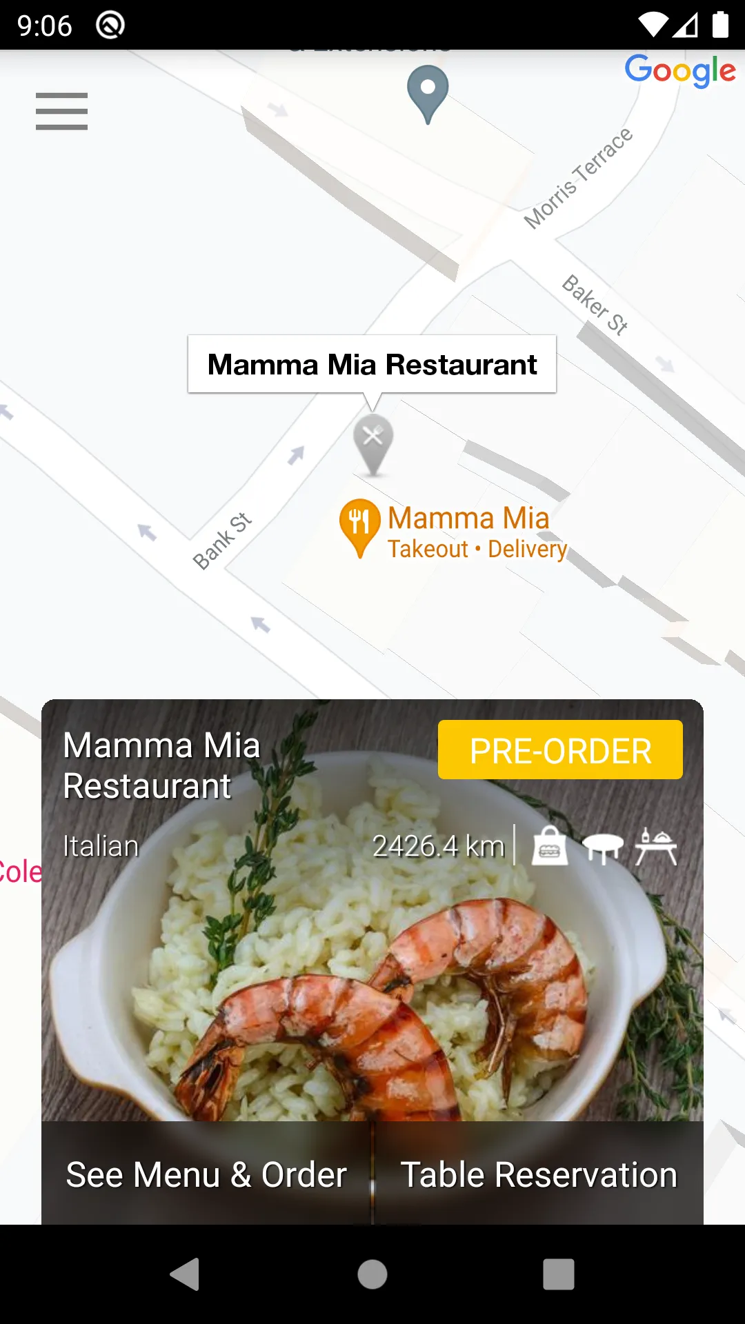 Mamma Mia Restaurant | Indus Appstore | Screenshot