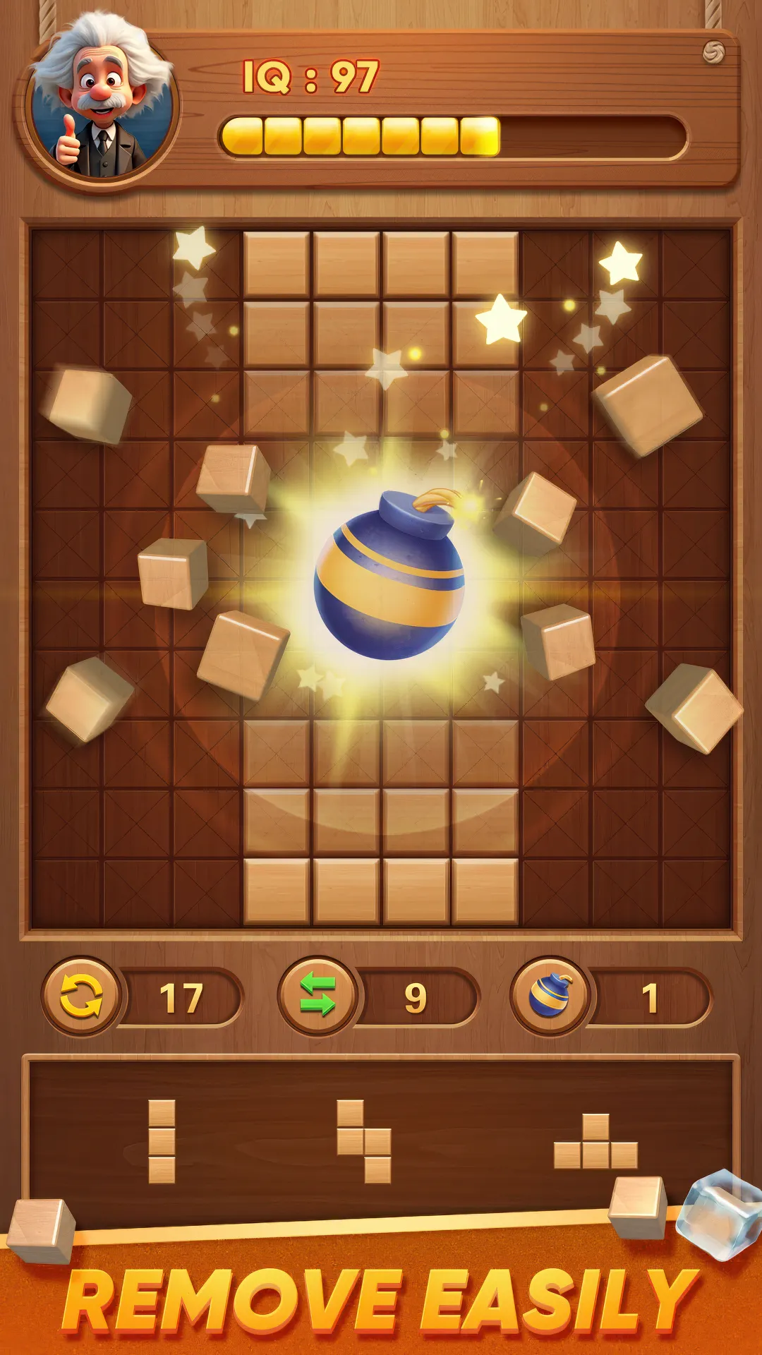 Block Puzzle Wood Blast | Indus Appstore | Screenshot