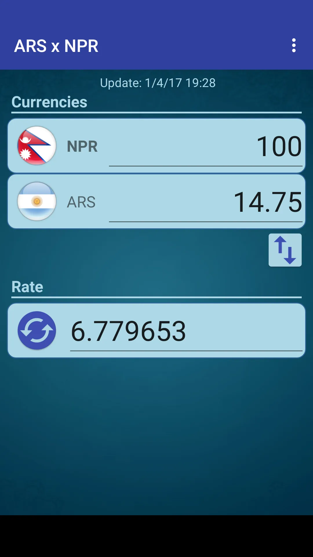 Arg. Peso x Nepalese Rupee | Indus Appstore | Screenshot