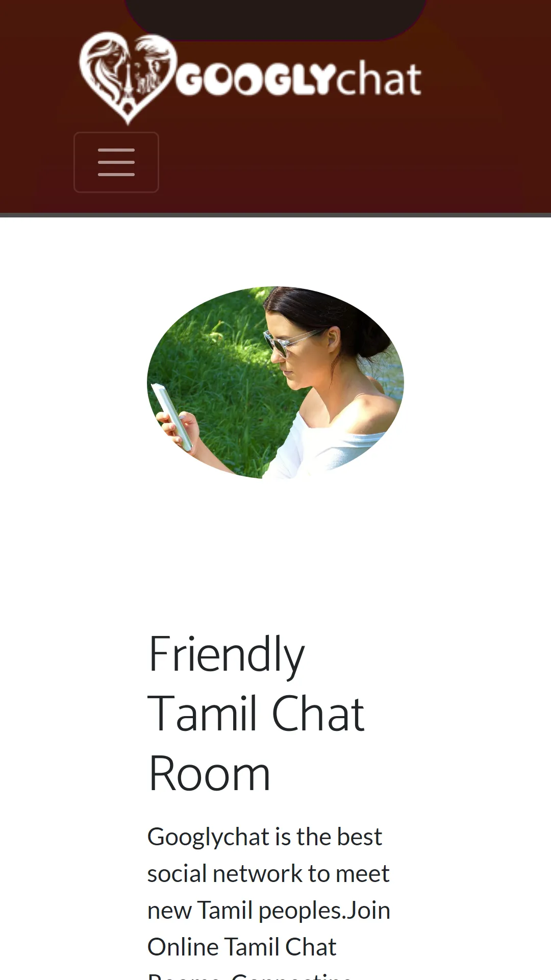 Googlychat: Tamil chat Rooms | Indus Appstore | Screenshot