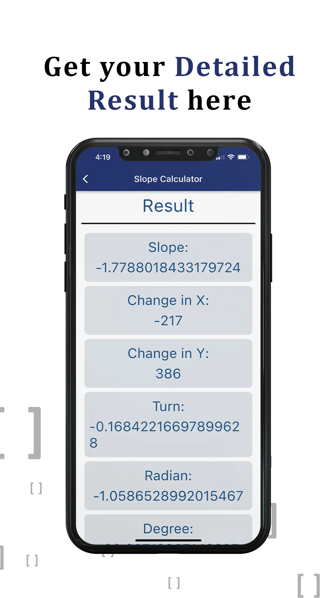 Slope Calculator | Indus Appstore | Screenshot