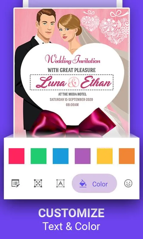 Invitation Card Maker & Ecards | Indus Appstore | Screenshot