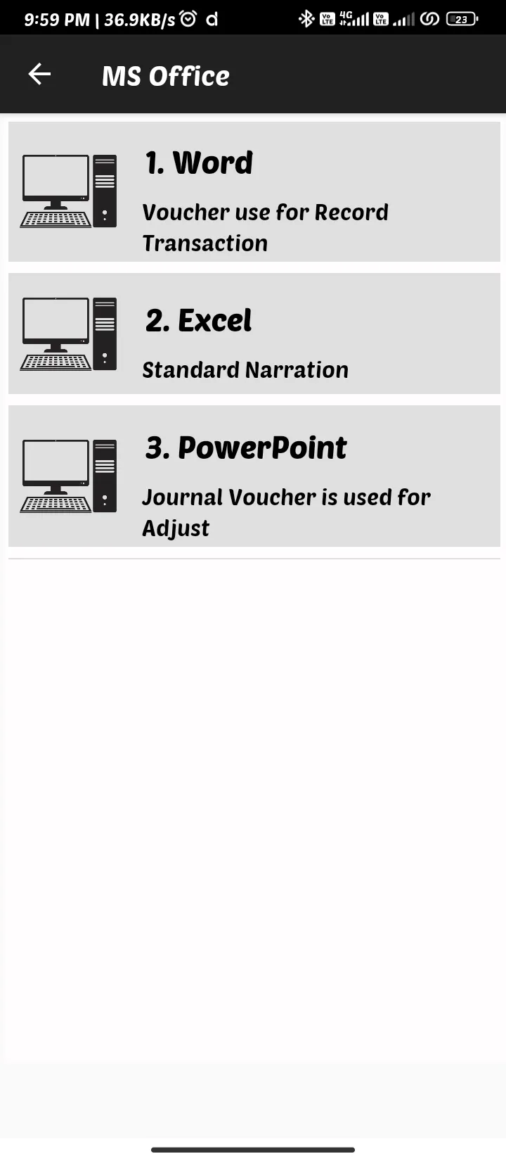 Learn MS Office - Notes App | Indus Appstore | Screenshot