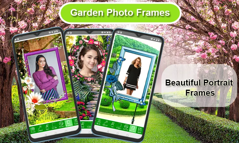 Garden Photo Frames & Editor | Indus Appstore | Screenshot