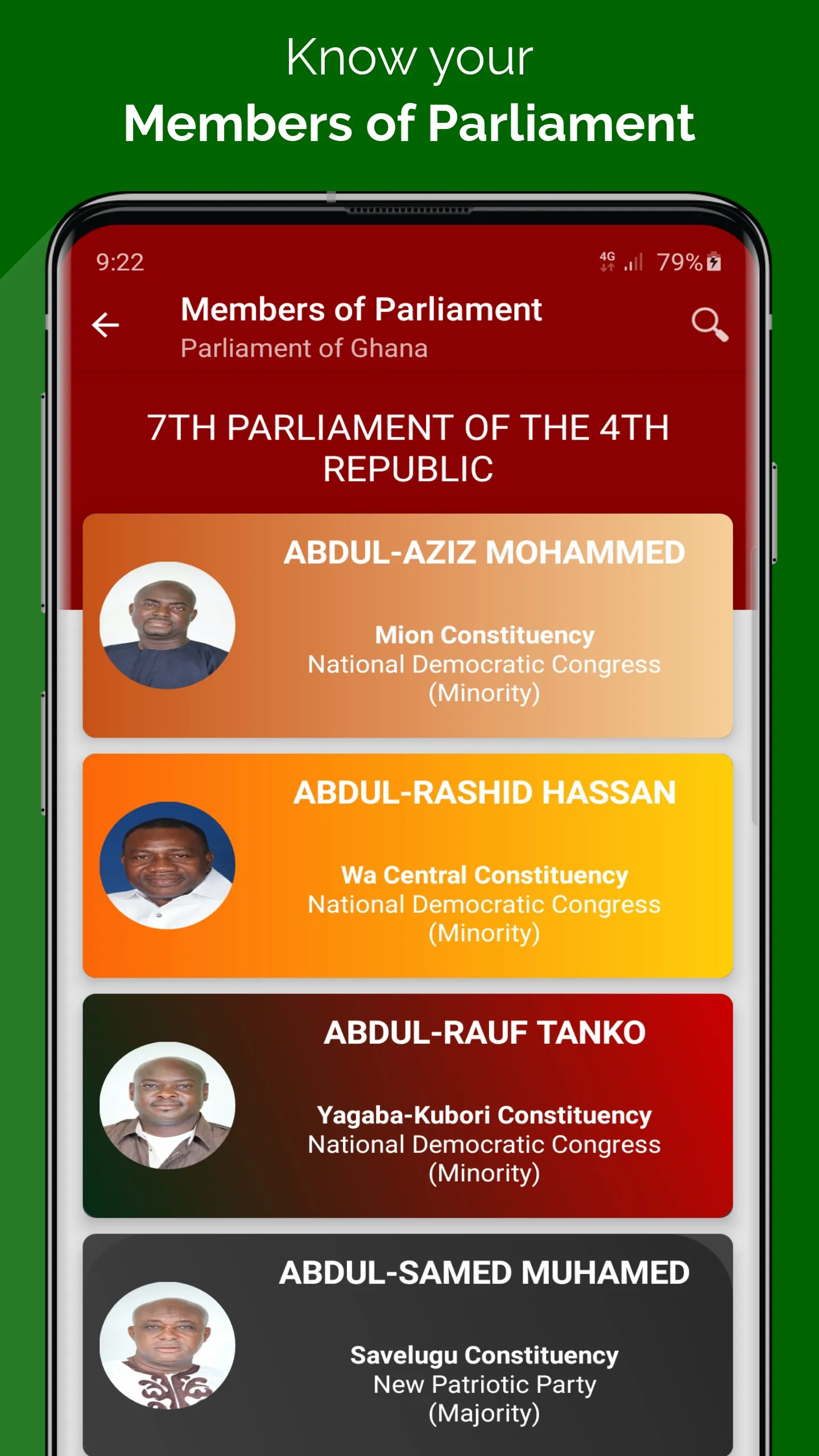 Parliamentary Watch | Indus Appstore | Screenshot