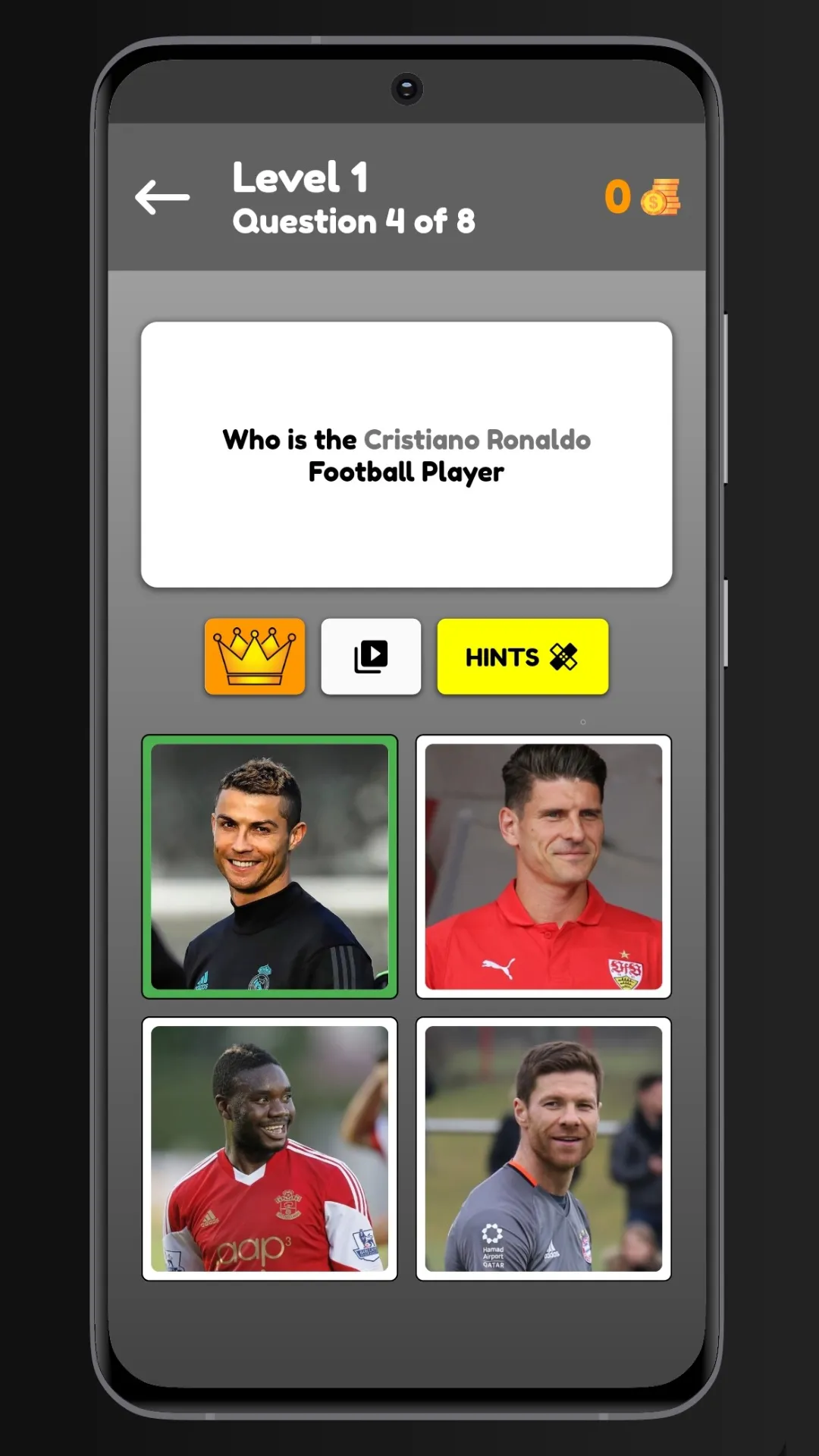 Football Quiz | Player Quiz | Indus Appstore | Screenshot