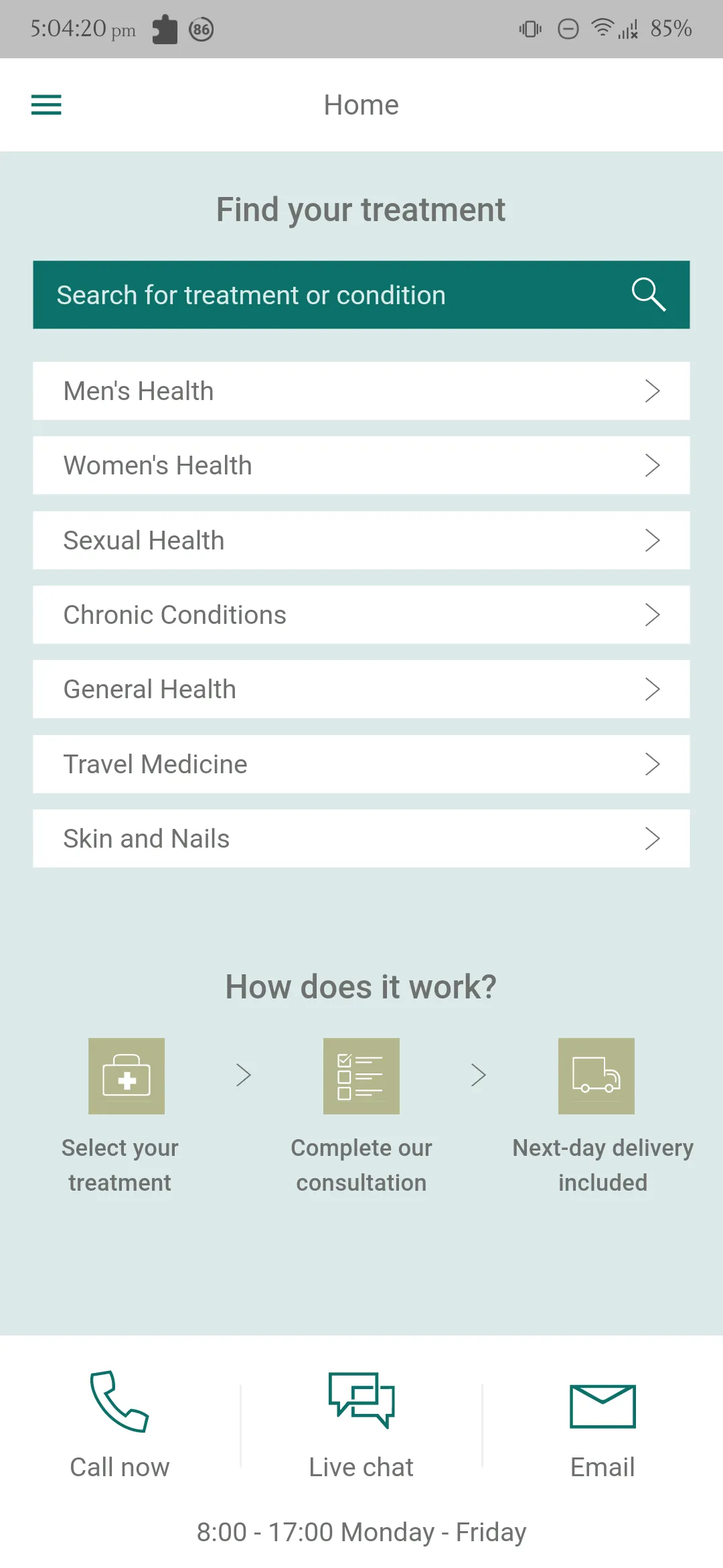 121doc - online clinic app | Indus Appstore | Screenshot