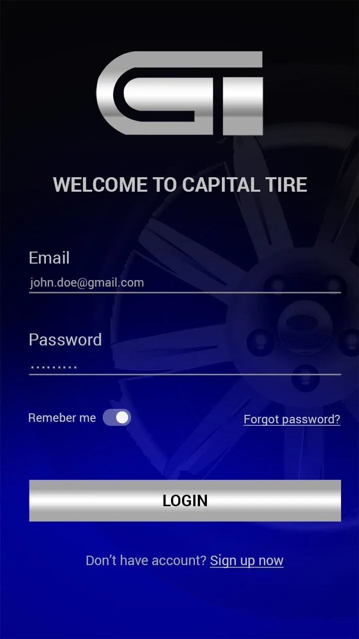 Capital Tire D Tracking | Indus Appstore | Screenshot