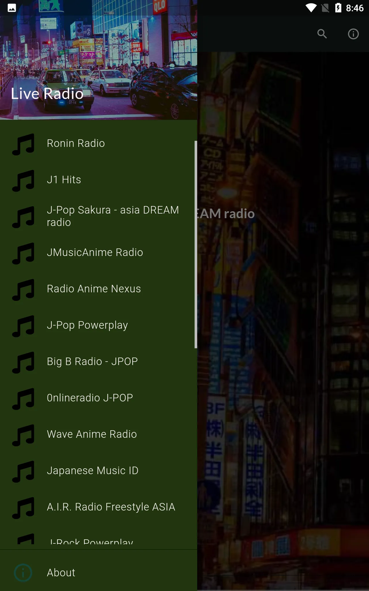 J-Pop Music Radios | Indus Appstore | Screenshot