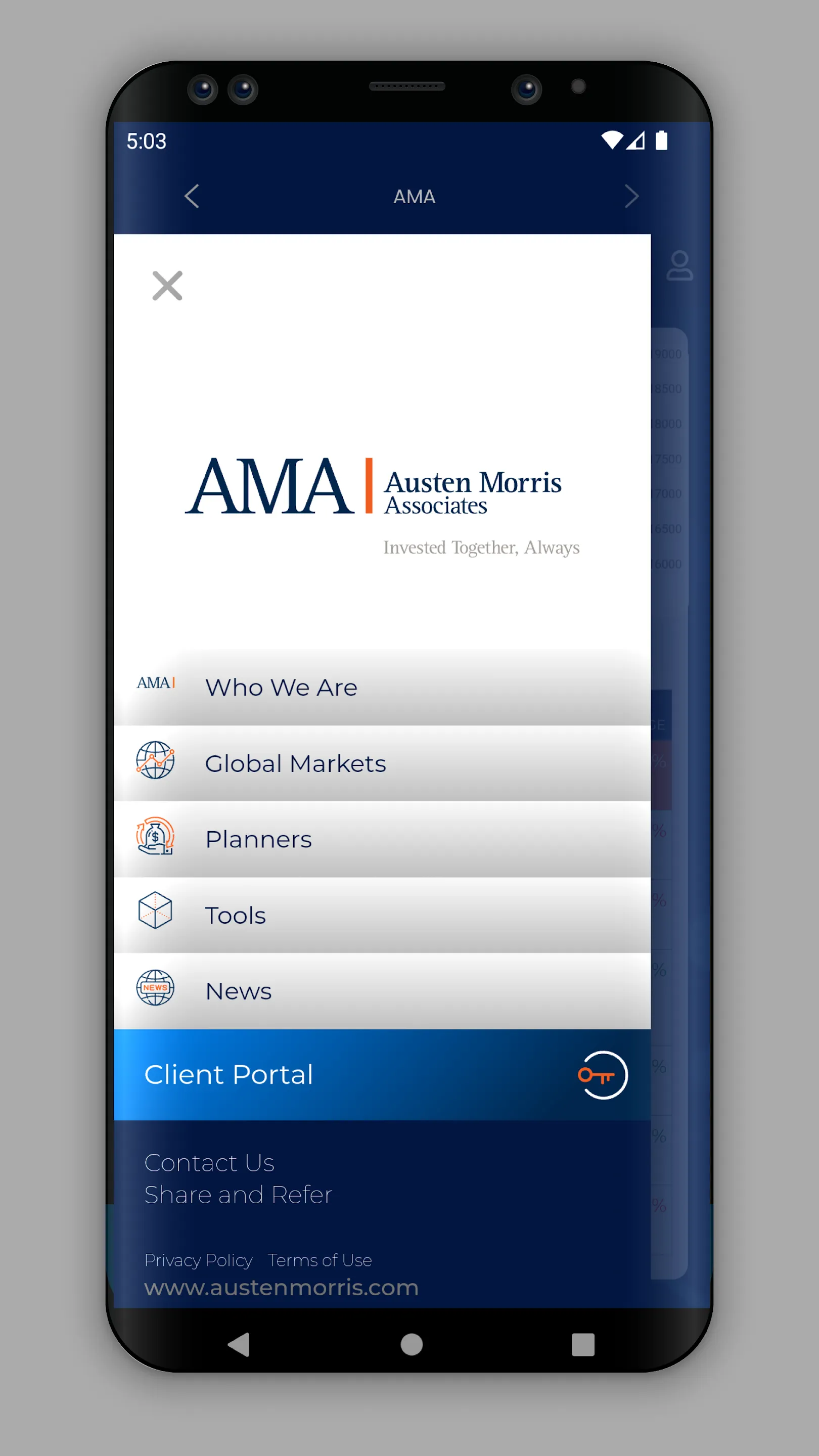 AMA - Austen Morris Associates | Indus Appstore | Screenshot