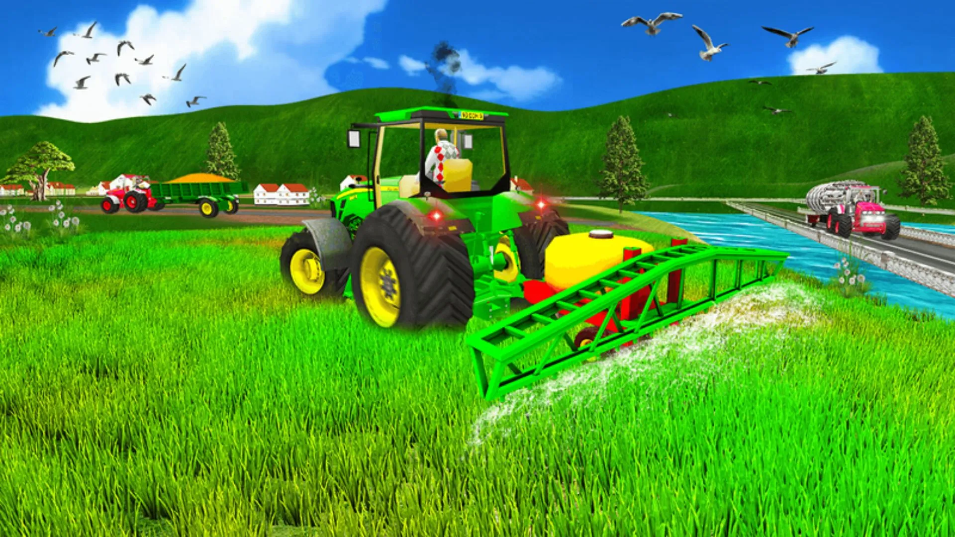 Village Tractor Farming 3D | Indus Appstore | Screenshot