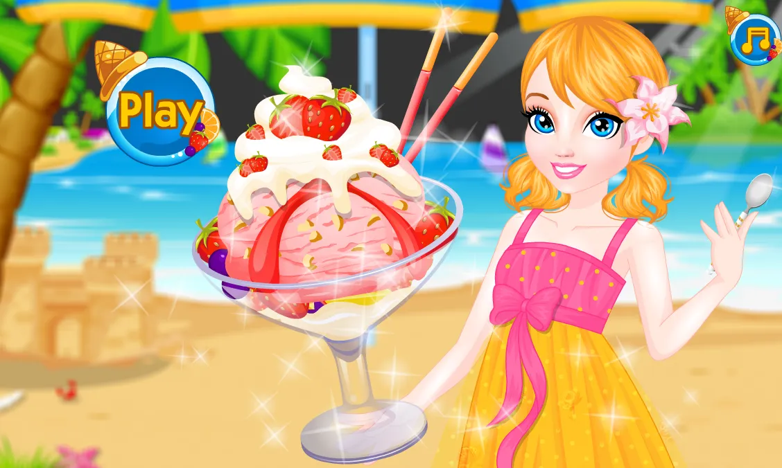 game delicious ice cream | Indus Appstore | Screenshot