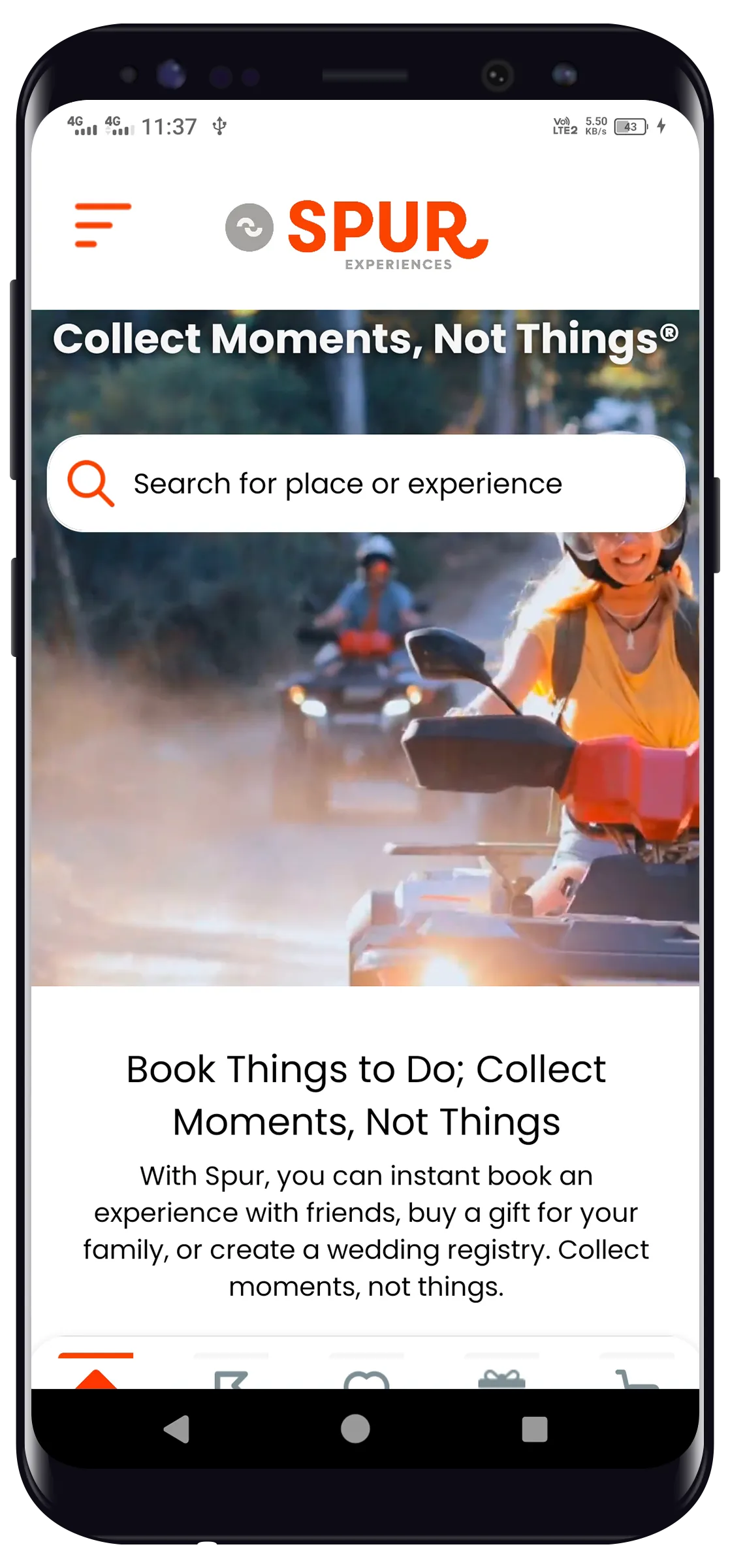 Spur Experiences | Indus Appstore | Screenshot