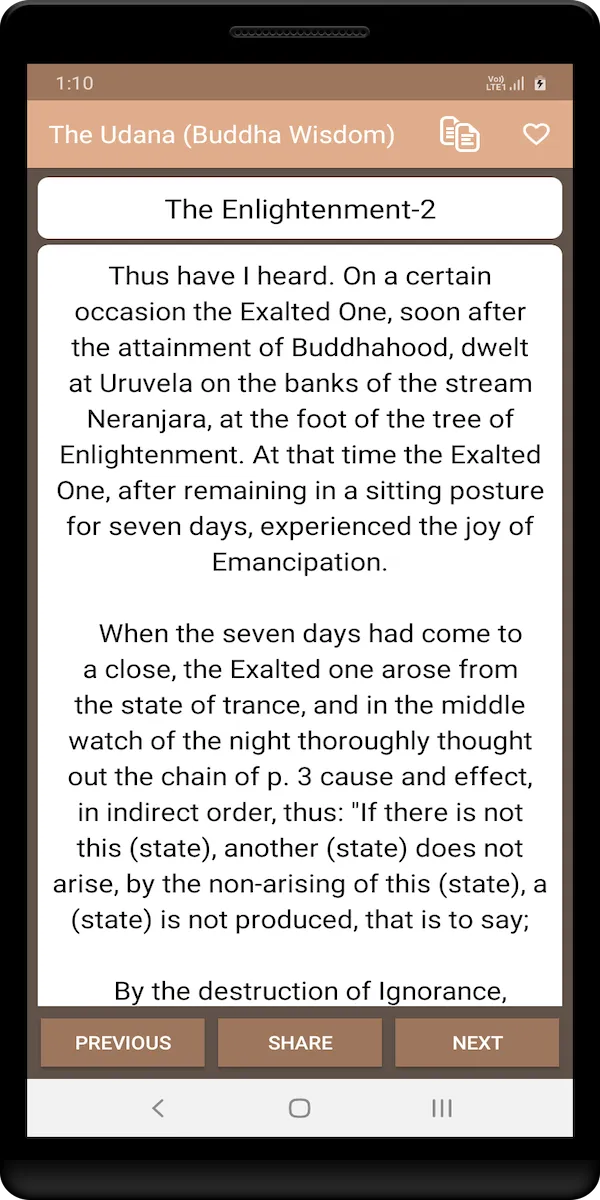 The Udana (Buddha Wisdom) | Indus Appstore | Screenshot