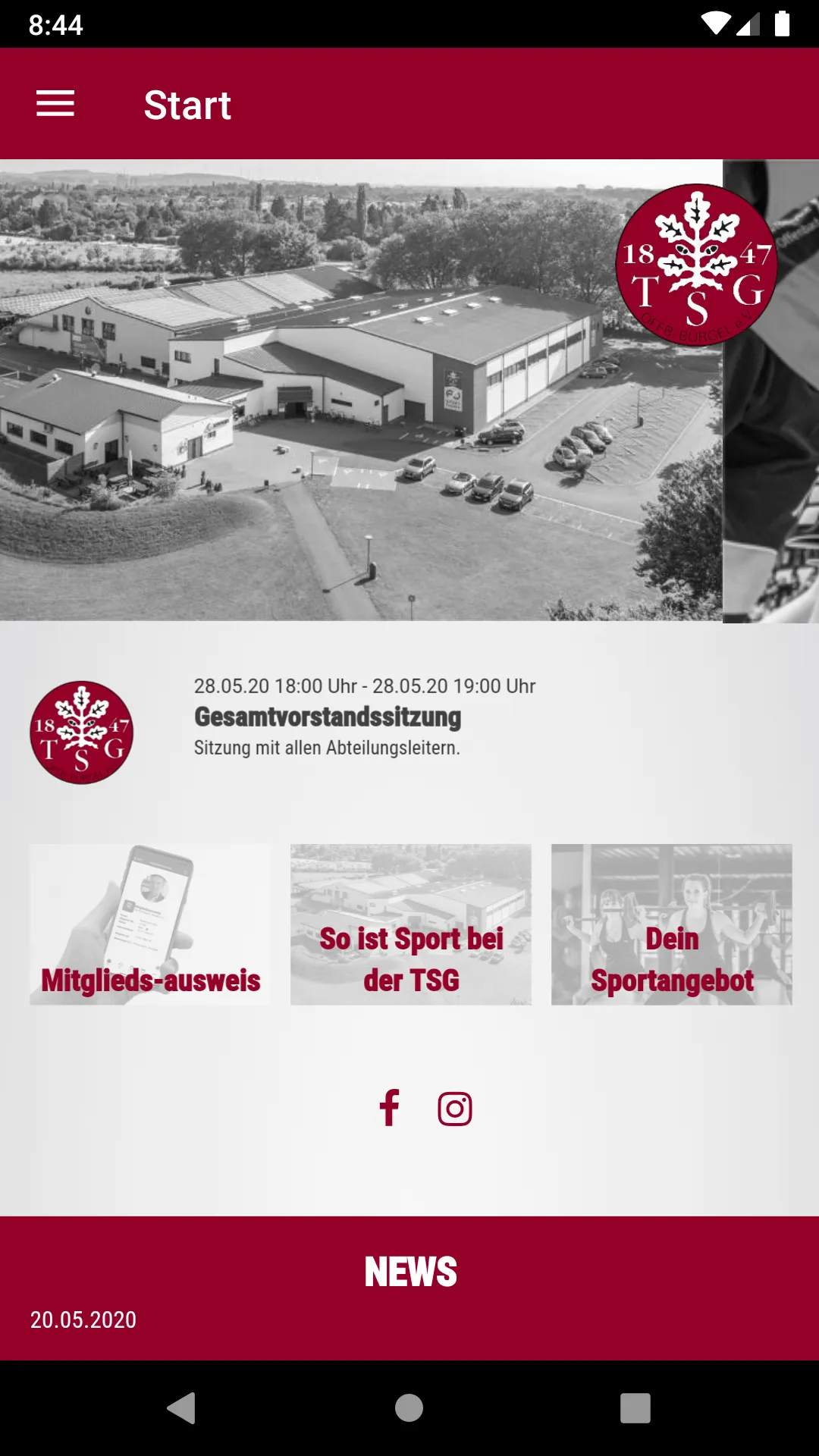 TSG Offenbach - Bürgel | Indus Appstore | Screenshot