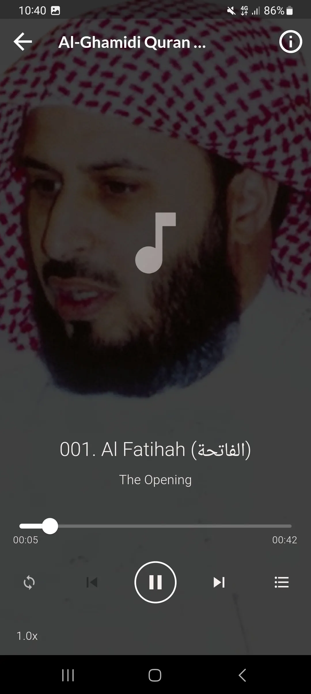 Al Ghamidi Quran MP3 Offline | Indus Appstore | Screenshot