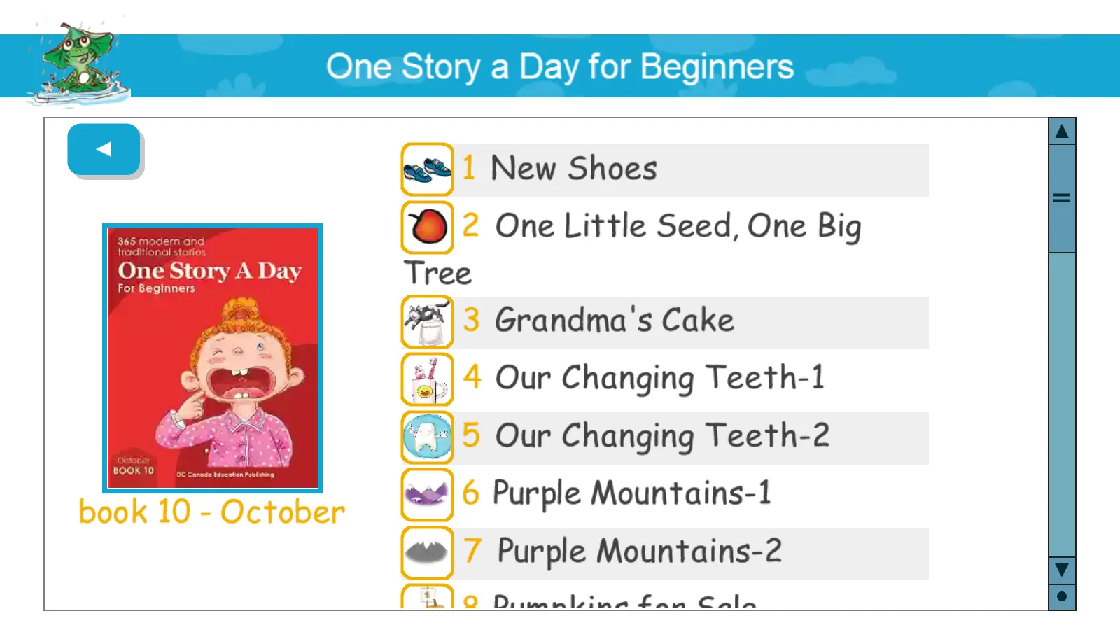 One Story a Day -for Beginners | Indus Appstore | Screenshot