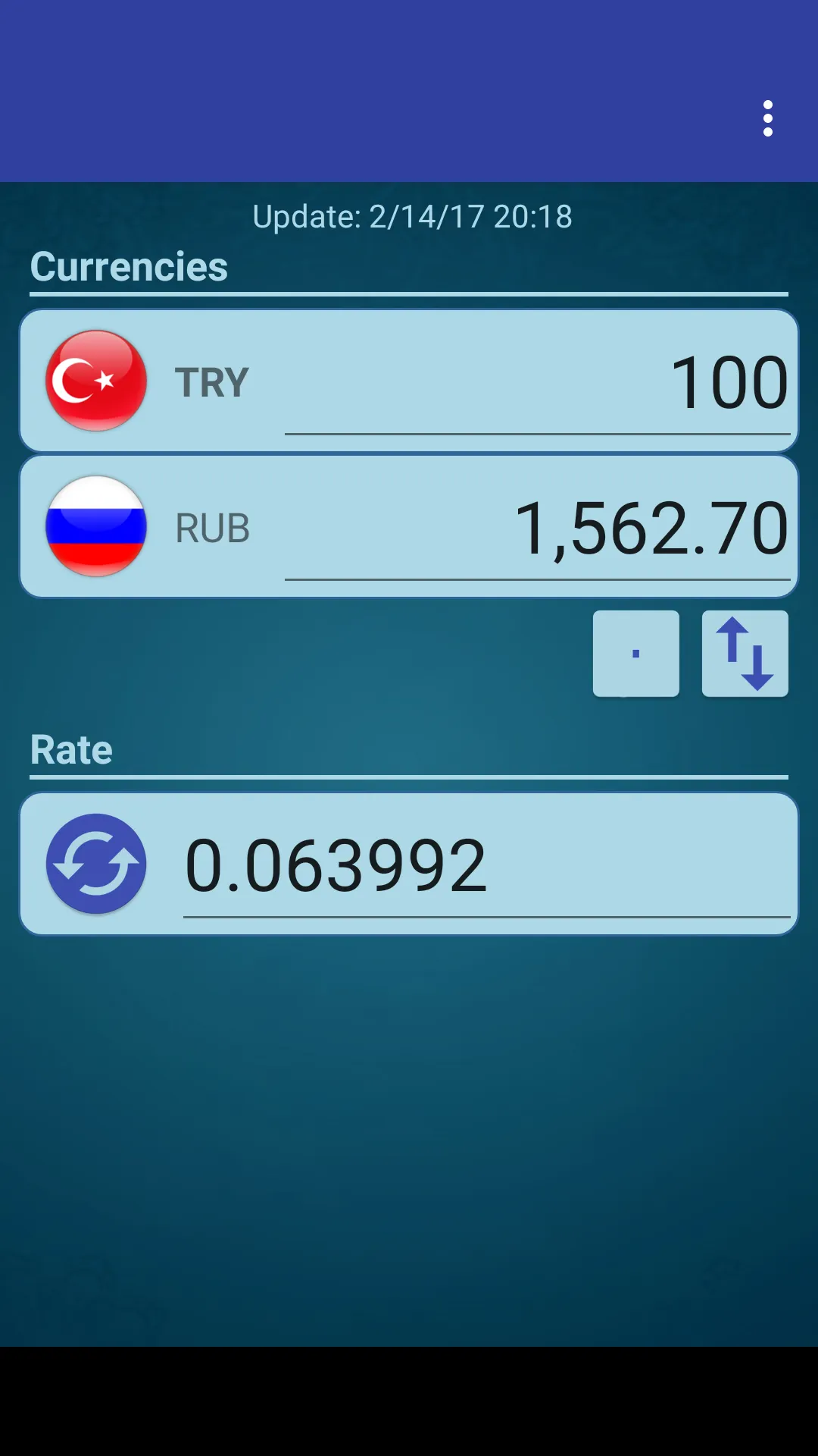 Russian Ruble x Turkish Lira | Indus Appstore | Screenshot