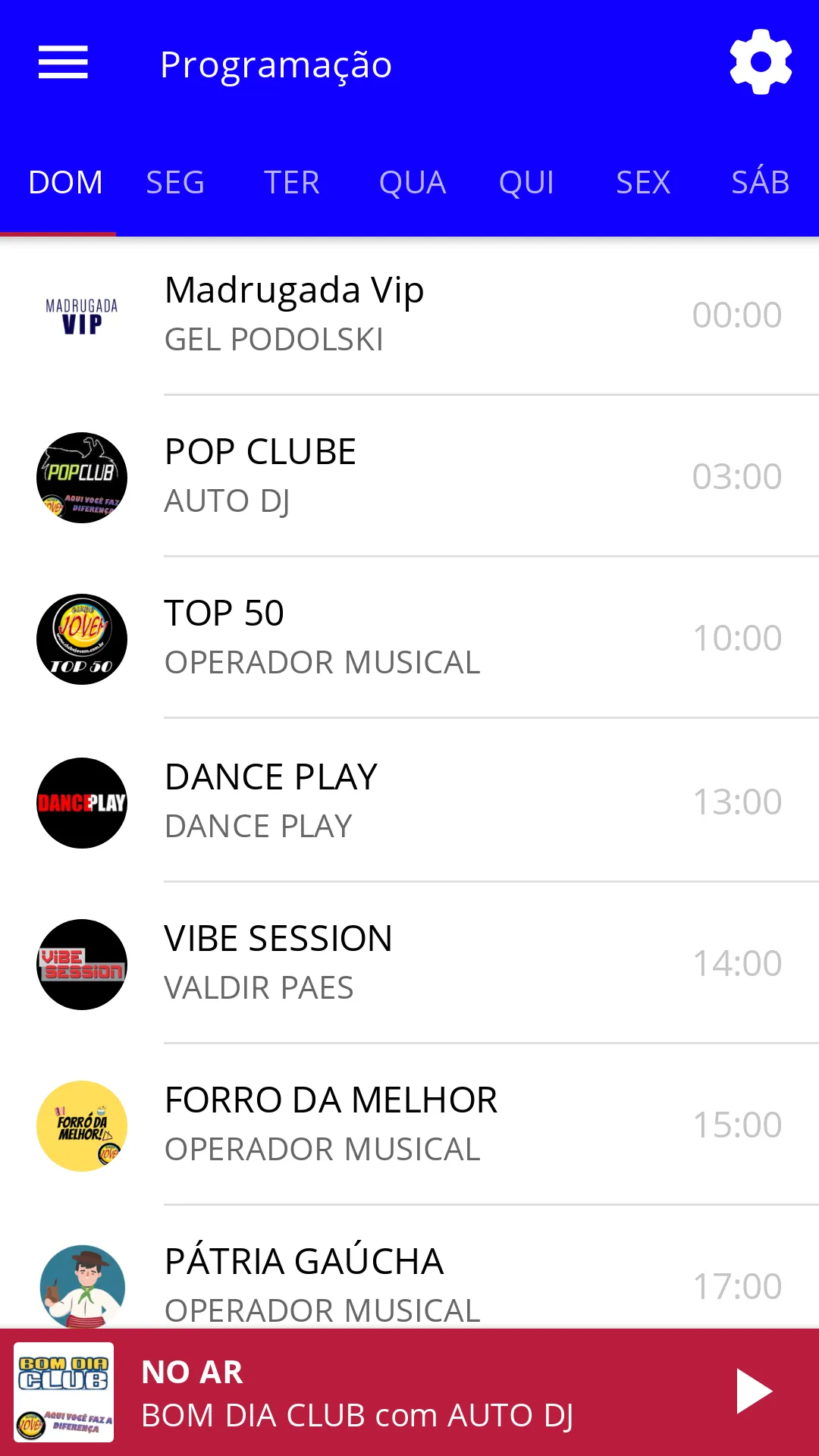 Rádio Clube Jovem | Indus Appstore | Screenshot