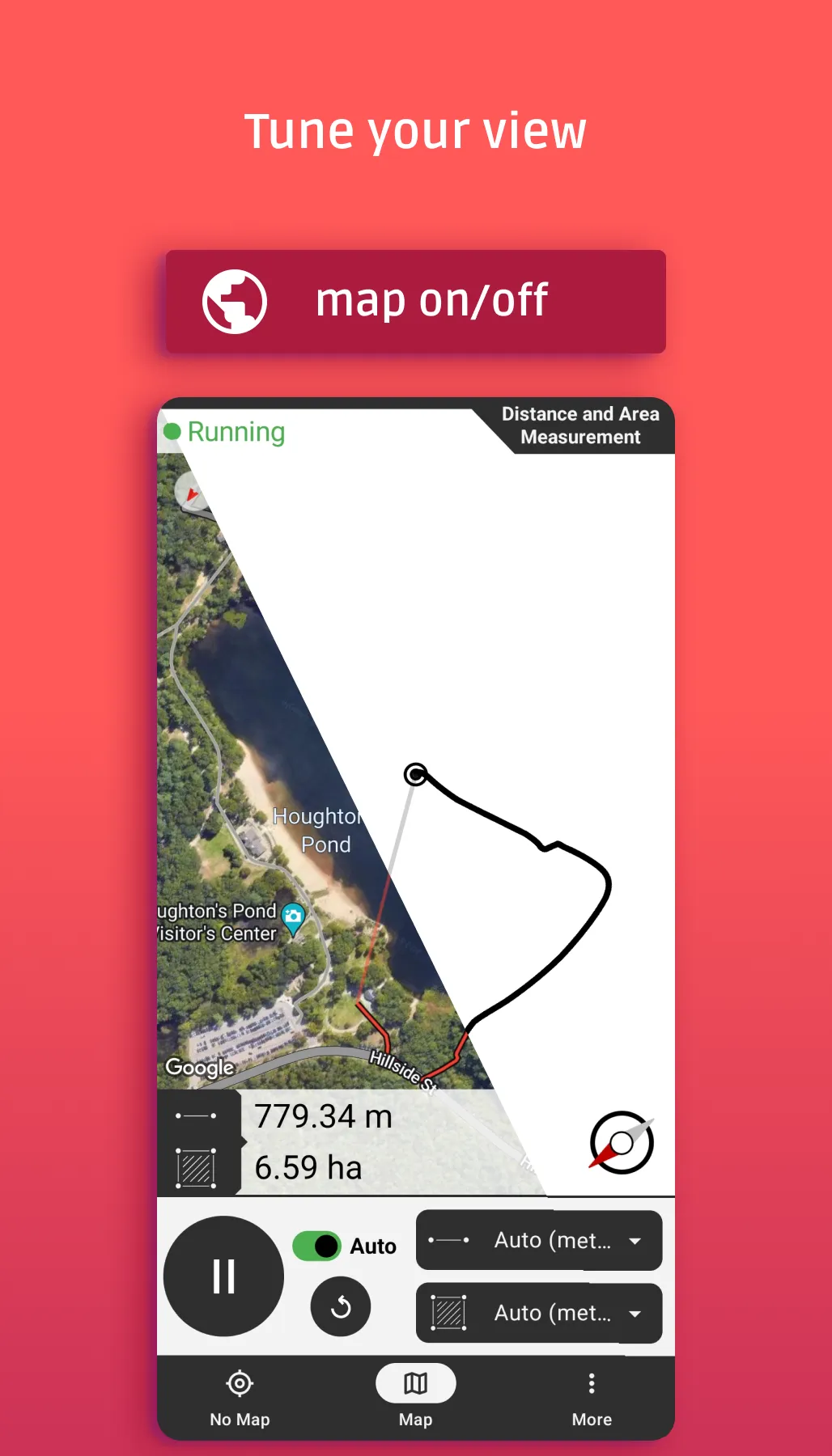 Distance and area measurement | Indus Appstore | Screenshot
